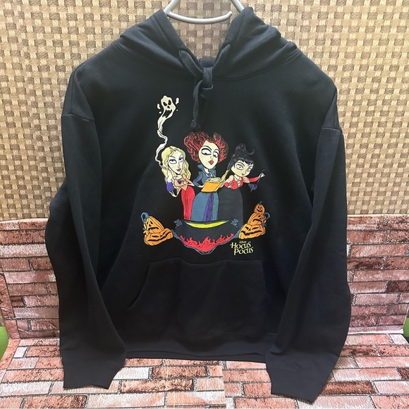 Disney Black Hocus Pocus Graphic Hoodie size XL - Picture 3 of 10